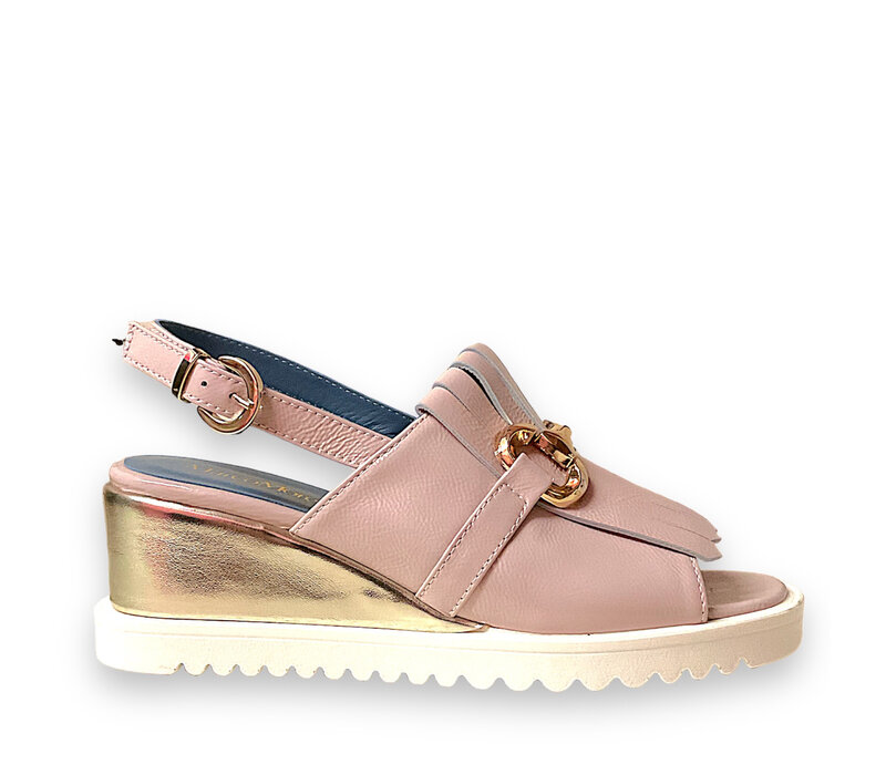 MarcoMoreo F163JNRO Pink Wedge Sandal