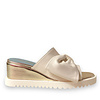 MarcoMoreo MarcoMoreo F161JNL Cream Slip-On Wedge