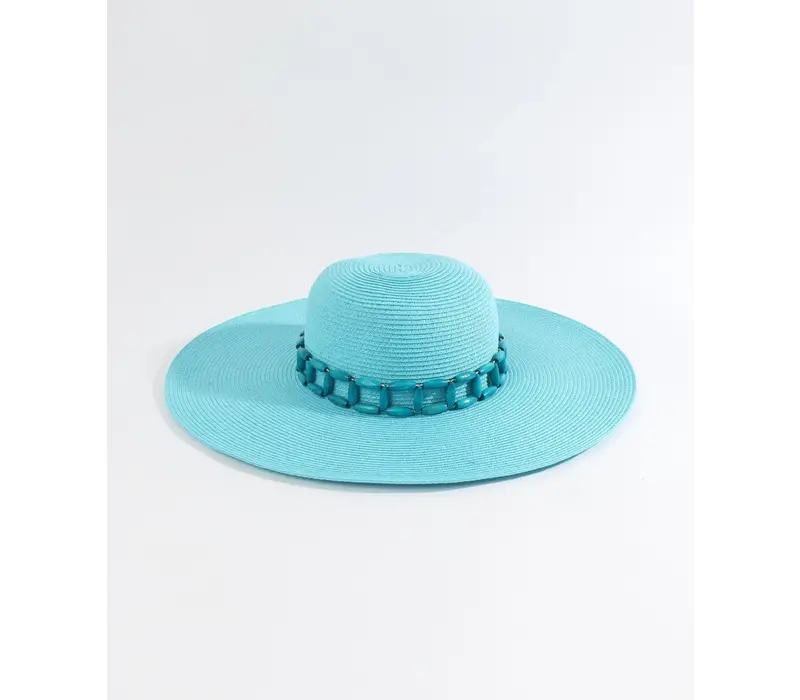 Pia Rossini TULUM Turquoise Sun Hat