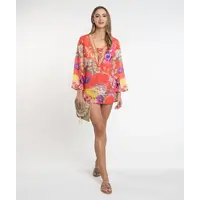 Pia Rossini HAWII Tunic in Orange Multi