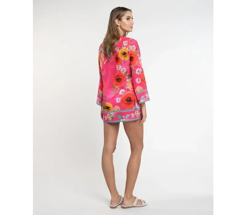 Pia Rossini COPACABANA Tunic in Pink Multi