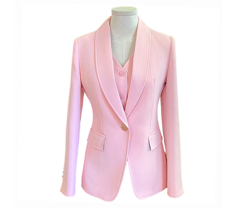 Bariloche GASTOR Candyfloss Pink Waistcoat