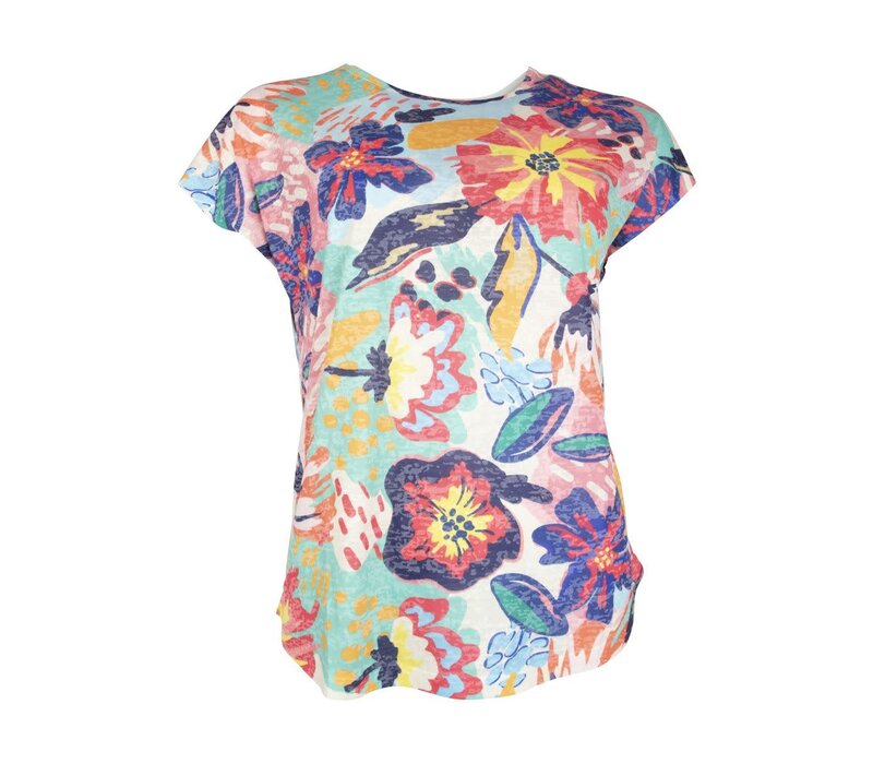 Julie Guerlande TS806 Soft Flowery T-Shirt