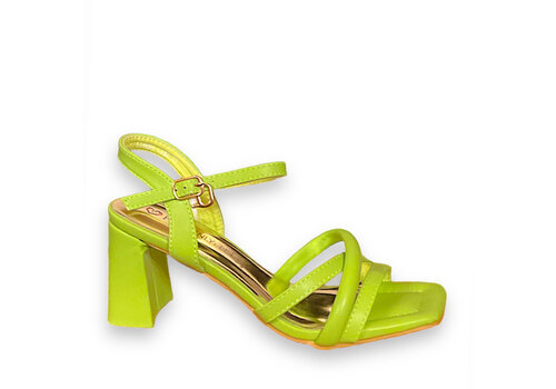 Heavenly Feet Heavenly Feet ATHENA Lime Green Sandals