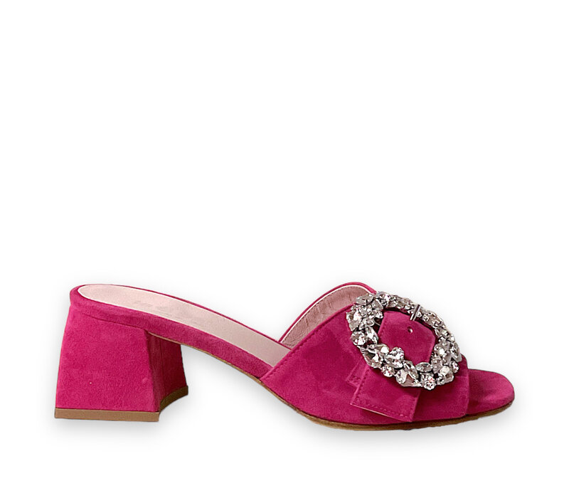 Le Babe 4551S4 Candy Pink Diamanté Sliders