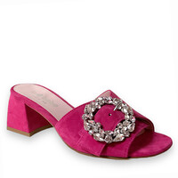 Le Babe 4551S4 Candy Pink Diamanté Sliders