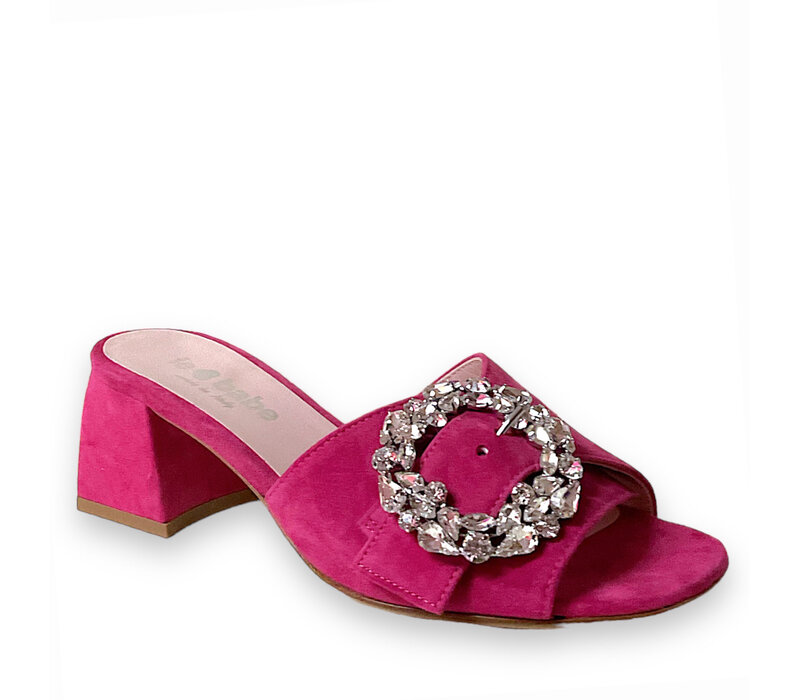 Le Babe 4551S4 Candy Pink Diamanté Sliders