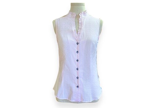 Bariloche Bariloche DUALA Pink Sleeveless Stripe Blouse