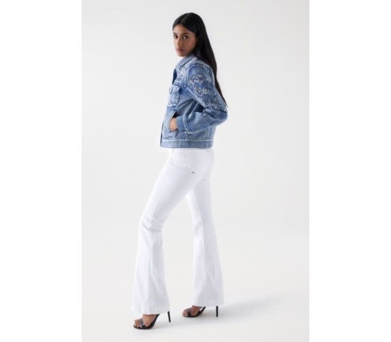 Salsa 21008186 Decorative Denim Jacket