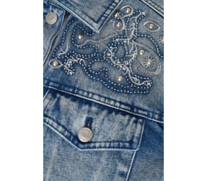 Salsa 21008186 Decorative Denim Jacket