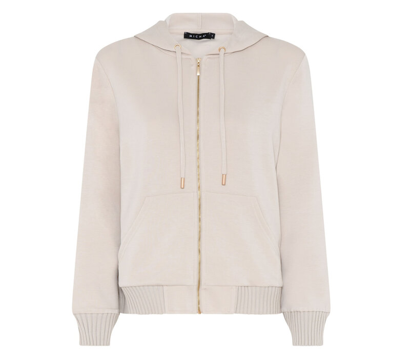 Micha 140 262 Beige Soft Modal Hoodie