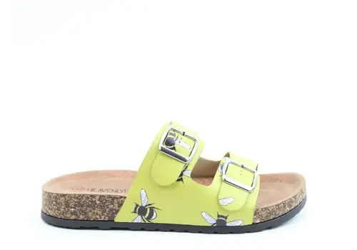 Heavenly Feet Heavenly Feet HARMONY BEE in Lime