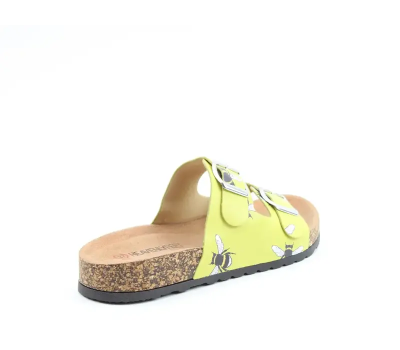 Heavenly Feet HARMONY BEE in Lime