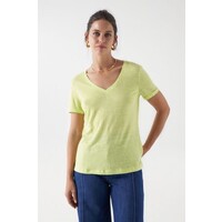 Salsa 21008469 Flax T-Shirt in Lime