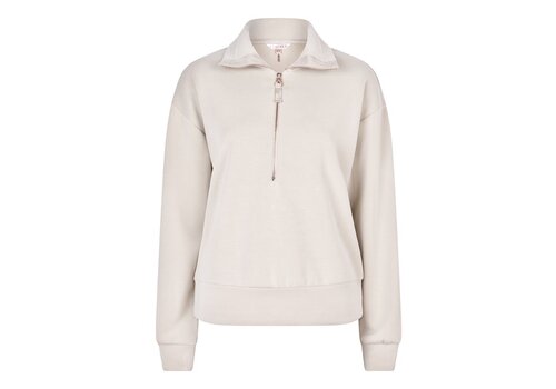 EsQualo EsQualo 05003 Sand Modal Zip Sweatshirt