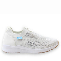 Heavenly Feet EVANGELINE White Sneaker