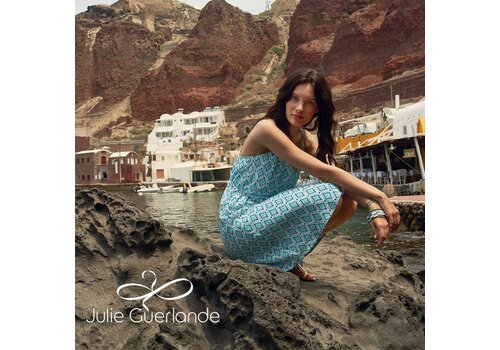 Julie Guerlande Julie Guerlande RO702 Blue Multi Dress