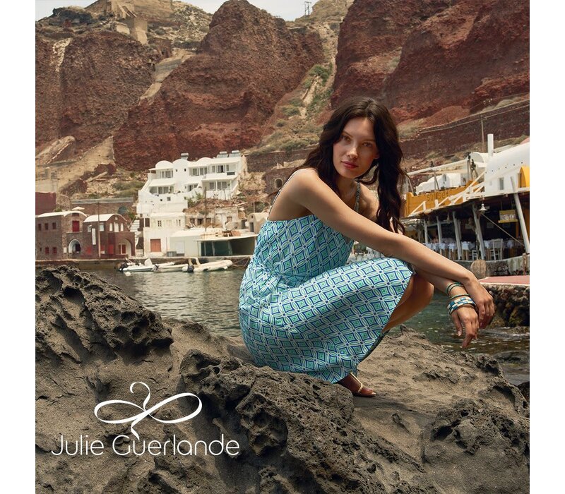 Julie Guerlande RO702 Blue Multi Dress