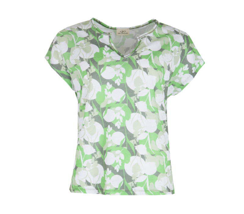 Julie Guerlande TS002 Green multi Top