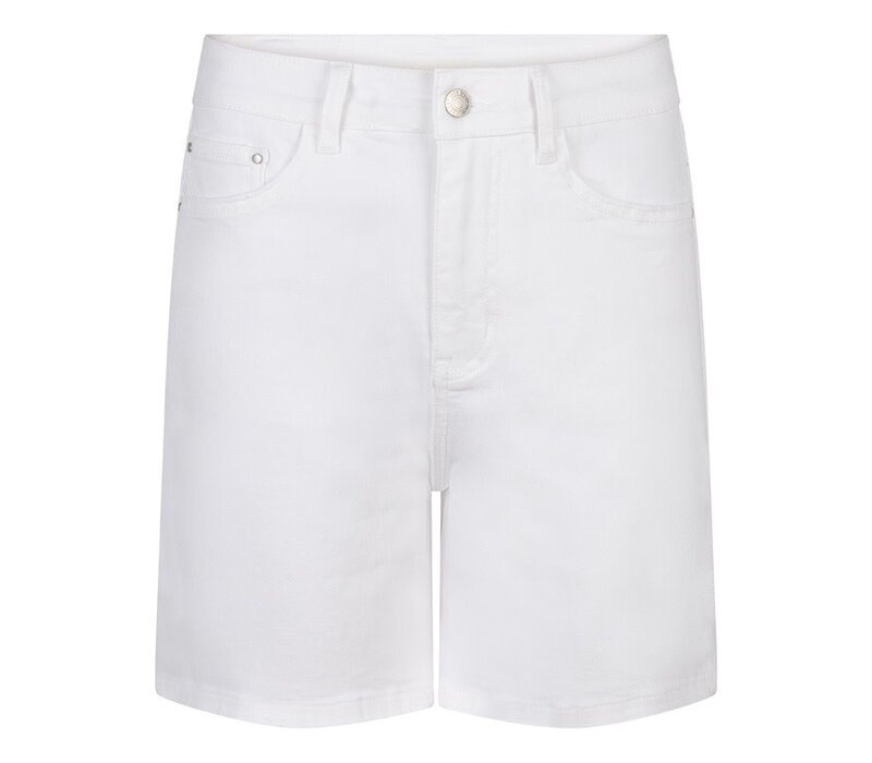 EsQualo 12218 Off-White Stretch Shorts
