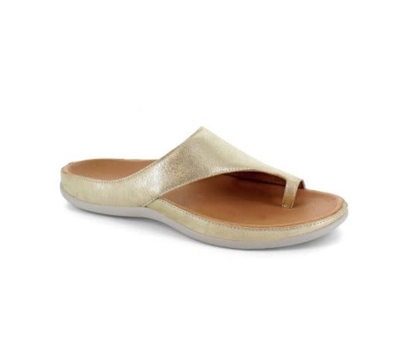 Strive CAPRI Gold Metallic Sandals