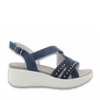 IGI&CO IGI&CO. 16705 Blue Wedge Sandal