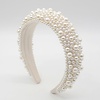 Peach Accessories HA732 cluster pearl headband in Ivory