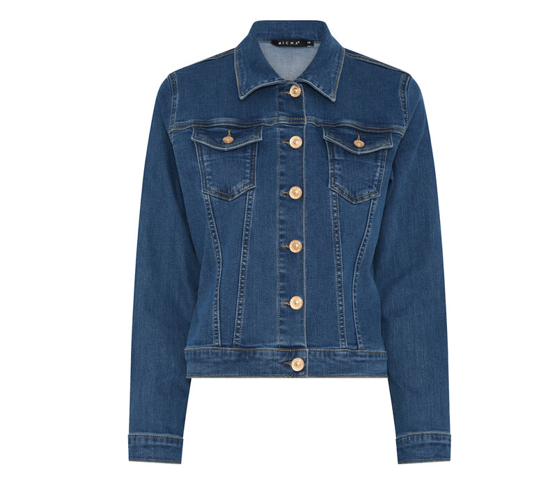 Micha 139 215 Dark Blue Denim Jacket