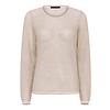 Micha S/S Micha 175 146 Gold/Beige Lurex Sweater