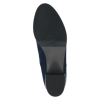 Caprice 25506 Navy stretch Block Heel Boot