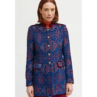 Bariloche NAVARRA Navy long Military Blazer