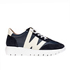 Wonders Wonders A-2476 Navy/Cream Sneaker