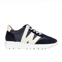 Wonders A-2476 Navy/Cream Sneaker