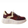 Wonders Wonders A-3611 Plum/Cream Sneakers