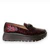 Wonders Wonders A-2474 Wine Pat Croc Loafers