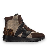 Wonders A-2471 Brown multi Hi-Top