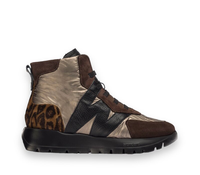 Wonders A-2471 Brown multi Hi-Top