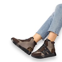 Wonders A-2471 Brown multi Hi-Top