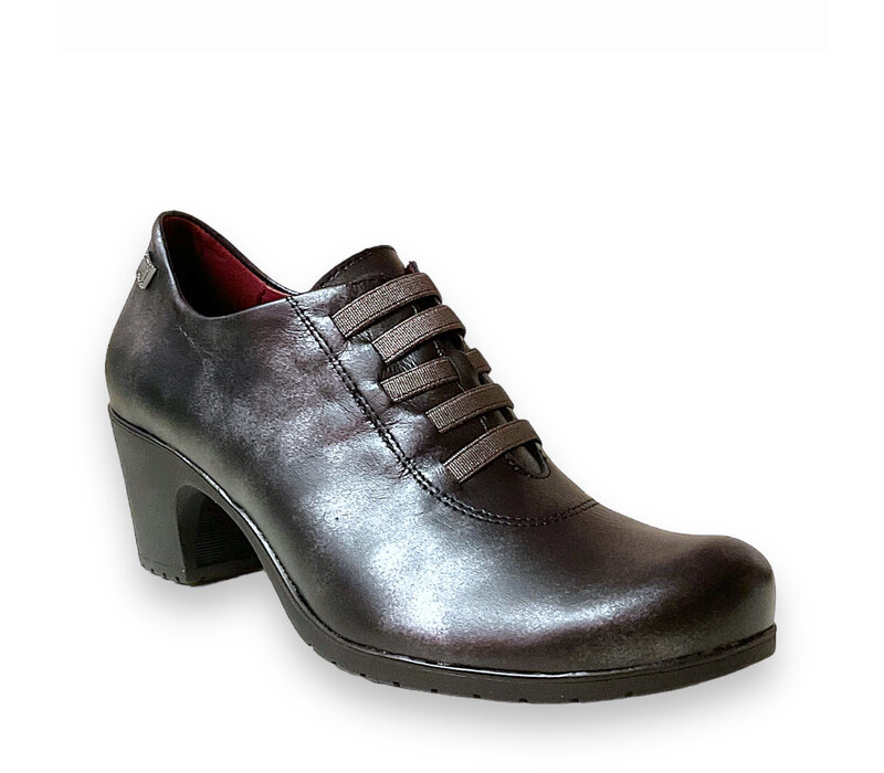 Jose Saenz 5073-MU Blk/Grey Slip-on Shoe