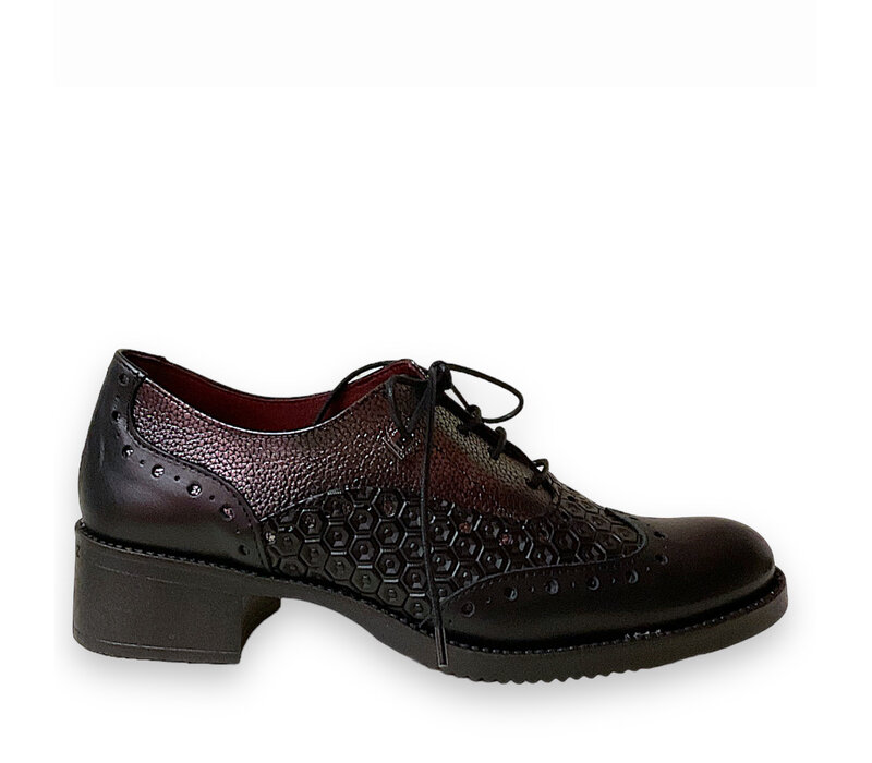 Jose Saenz 2395-LCIM Blk/Pewter Brogue