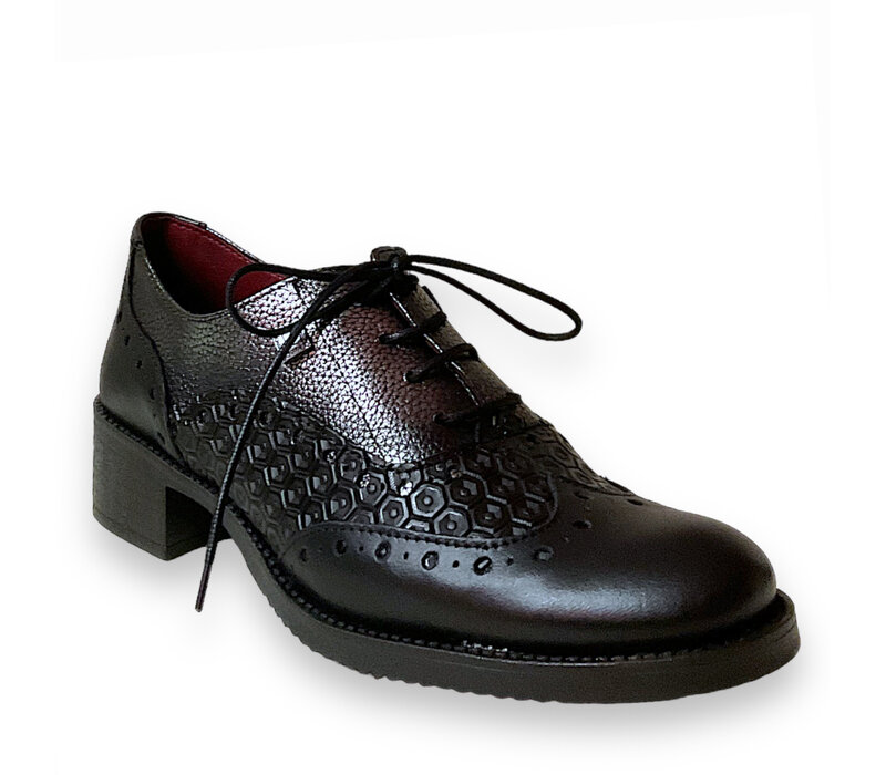 Jose Saenz 2395-LCIM Blk/Pewter Brogue