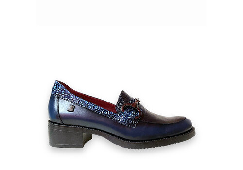 Jose Saenz Jose Saenz 2189-LIMC Navy Loafer
