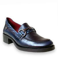 Jose Saenz 2189-LIMC Navy Loafer