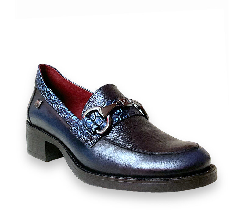 Jose Saenz 2189-LIMC Navy Loafer