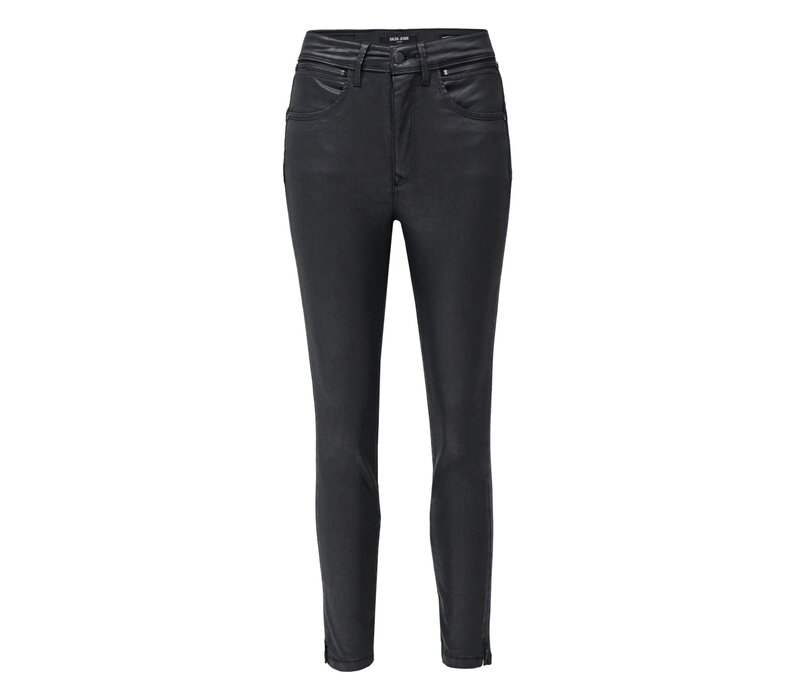 Salsa FAITH Push in cropped Faux Leather Jeans
