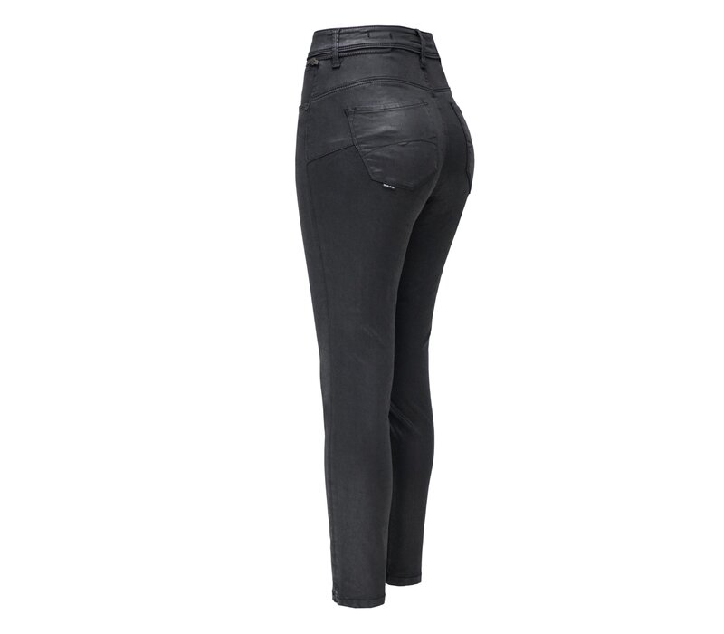 Salsa FAITH Push in cropped Faux Leather Jeans