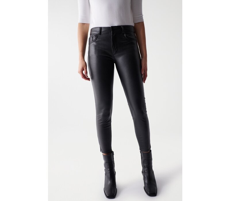 Salsa DESTINY Push up Cropped Skinny Faux Leather