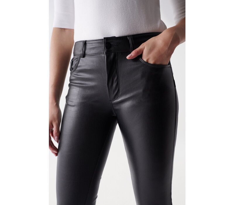 Salsa DESTINY Push up Cropped Skinny Faux Leather