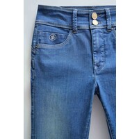 Salsa SECRET Push in Cropped Jeans pocket detail