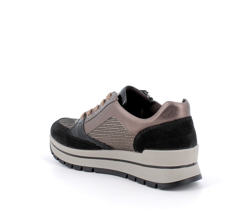 IGI&CO 6673811 Blk/Bronze Sneaker